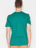 T-shirt męski bawełniany Visent V002 L Zielony (5902249100525) - obraz 2