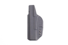 Кобура модель Fantom ver.3 для оружия Glock - 17/22/47 Black, правша - изображение 4