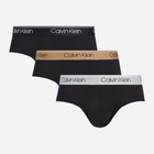 Zestaw majtek brief Calvin Klein Underwear 000NB2568AGF0 L 3 szt. Czarny (8720108803182)