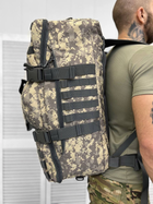 Тактична сумка рюкзак Tactical Bag Піксель 65 л - изображение 7
