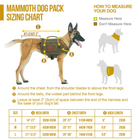 Тактичний рюкзак OneTigirs Mammoth Dog Pack для собак M 2000000141206 - зображення 3