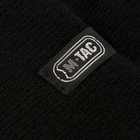 Шапка M-Tac тонкая вязка 100% акрил черный L/XL - изображение 5