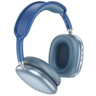 Беспроводные наушники Borofone BO22 с микрофоном (Bluetooth 5.3, карта памяти, AUX, полноразмерные) - Голубой