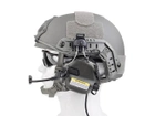 Активні навушники Earmor М32Н із кріпленням та гарнітурою під шолом Чорний (Kali) KL137 - зображення 2