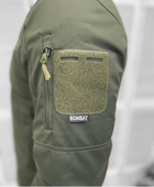 Армейская куртка Combat ткань soft-shell на флисе Оливковый 3XL (Kali) KL006 - изображение 5