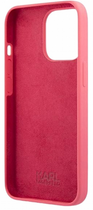 Панель CG Mobile Karl Lagerfeld Silicone Karl&Choupette для Apple iPhone 13/13 Pro Pink (3666339027155) - зображення 3