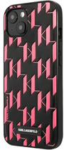 Etui CG Mobile Karl Lagerfeld Monogram Plaque do Apple iPhone 13 Rozowy (3666339049171) - obraz 1