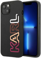 Панель CG Mobile Karl Lagerfeld Multipink Brand для Apple iPhone 13 Black (3666339049331) - зображення 1