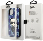 Панель CG Mobile Karl Lagerfeld Monogram Ikonik Patch для Apple iPhone 13 Blue (3666339049492)