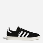 Tenisówki męskie skórzane do kostki Adidas Campus BZ0084 44 (UK 9.5) Czarne (4058025717973) - obraz 1