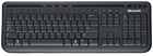 Klawiatura przewodowa Microsoft Wired Keyboard 600 USB DEU Black (ANB-00008)
