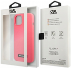 Панель CG Mobile Karl Lagerfeld Silicone Plaque для Apple iPhone 13 Fuchsia (3666339048815) - зображення 3