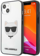 Etui CG Mobile Karl Lagerfeld Iconic Choupette do Apple iPhone 13 mini Przezroczysty (3666339028053) - obraz 2