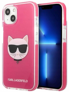 Etui CG Mobile Karl Lagerfeld Choupette Head do Apple iPhone 13 mini Fuksja (3666339048525)