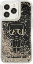 Etui CG Mobile Karl Lagerfeld Liquid Glitter Gatsby do Apple iPhone 13 Pro Max Czarny (3666339049836) - obraz 3