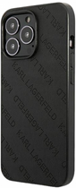 Панель CG Mobile Karl Lagerfeld Monogram Ikonik Patch для Apple iPhone 13 Pro Max Black (3666339049553) - зображення 3