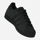 Підліткові кеди для дівчинки Adidas Superstar J FU7713 38 (5UK) Чорні (4062056554827) - зображення 9