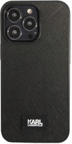 Панель CG Mobile Karl Lagerfeld Saffiano Plaque для Apple iPhone 13 Pro Max Black (3666339048952) - зображення 1