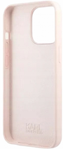 Панель CG Mobile Karl Lagerfeld Silicone Karl Head для Apple iPhone 13 Pro Max Light Pink (3666339027766) - зображення 3