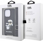 Панель CG Mobile Karl Lagerfeld Crossbody Saffiano Karl&Choupette для Apple iPhone 14 Pro Black (3666339123284) - зображення 3