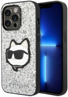 Панель CG Mobile Karl Lagerfeld Glitter Plaque Logo для Apple iPhone 14 Pro Black (3666339093297)