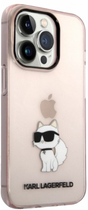 Панель CG Mobile Karl Lagerfeld Ikonik Choupette для Apple iPhone 14 Pro Pink (3666339087180) - зображення 2