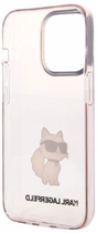 Панель CG Mobile Karl Lagerfeld Ikonik Choupette для Apple iPhone 14 Pro Pink (3666339087180) - зображення 3