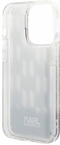 Etui CG Mobile Karl Lagerfeld Liquid Glitter Monogram do Apple iPhone 14 Pro Czarny (3666339076252) - obraz 2