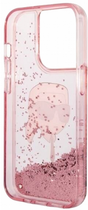 Панель CG Mobile Karl Lagerfeld Glitter Karl Head для Apple iPhone 14 Pro Pink (3666339086909) - зображення 3