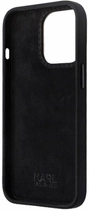 Панель CG Mobile Karl Lagerfeld Silicone Ikonik Metal Pin для Apple iPhone 14 Pro Black (3666339165970) - зображення 3