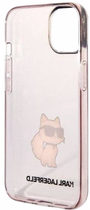 Панель CG Mobile Karl Lagerfeld Ikonik Choupette для Apple iPhone 14 Plus Pink (3666339087173) - зображення 2