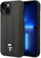 Панель CG Mobile Karl Lagerfeld Puffy Ikonik Pin для Apple iPhone 14 Plus Black (3666339077723) - зображення 1