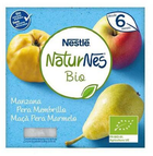 Deser mleczny Nestle Naturnes Bio Apple Pear and Quince 4 x 90 g (7613037291476)