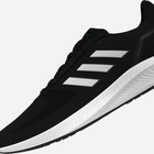 Buty do biegania męskie po asfalcie Adidas Runfalcon 2.0 FY5943 43.5 (UK 9) Czarne (4064041452910) - obraz 5