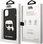 Etui CG Mobile Karl Lagerfeld Silicone Karl Head do Apple iPhone 14 Plus Czarny (3666339085414) - obraz 3