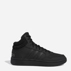 Sneakersy męskie na platformie wysokie Adidas Hoops 3.0 Mid GV6683 46 (UK 11) Czarne (4065425388412) - obraz 1