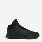 Sneakersy męskie na platformie wysokie Adidas Hoops 3.0 Mid GV6683 45.5 (UK 10.5) Czarne (4065425390637) - obraz 1