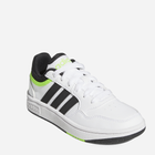 Buty sportowe chłopięce Adidas Hoops 3.0 K GW0428 37 (5UK) Białe (4065418374767) - obraz 2