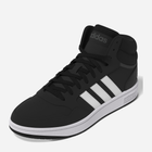 Чоловічі черевики високі Adidas Hoops 3.0 Mid GW3020 42 (UK 8) Чорні (4065418428507) - зображення 2