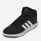 Trzewiki męskie wysokie sznurowane Adidas Hoops 3.0 Mid GW3020 42 (UK 8) Czarne (4065418428507) - obraz 2