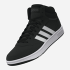 Trzewiki męskie wysokie sznurowane Adidas Hoops 3.0 Mid GW3020 44.5 (UK 10) Czarne (4065418428453) - obraz 5
