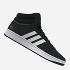 Trzewiki męskie wysokie sznurowane Adidas Hoops 3.0 Mid GW3020 44.5 (UK 10) Czarne (4065418428453) - obraz 8