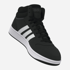 Чоловічі черевики високі Adidas Hoops 3.0 Mid GW3020 41.5 (UK 7.5) Чорні (4065418428477) - зображення 7