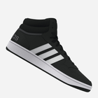 Чоловічі черевики високі Adidas Hoops 3.0 Mid GW3020 45.5 (UK 10.5) Чорні (4065418428538) - зображення 8