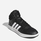 Trzewiki męskie wysokie sznurowane Adidas Hoops 3.0 Mid GW3020 45.5 (UK 10.5) Czarne (4065418428538) - obraz 15