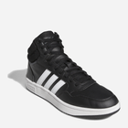Чоловічі черевики високі Adidas Hoops 3.0 Mid GW3020 44 (UK 9.5) Чорні (4065418428491) - зображення 15