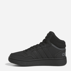 Черевики високі Adidas Hoops 3.0 Mid K HR0228 38 (5UK) Чорні (4065415596568) - зображення 14