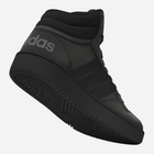 Jesienne trzewiki chłopięce Adidas Hoops 3.0 Mid K HR0228 39 (UK 6.5) Czarne (4065415596438) - obraz 9