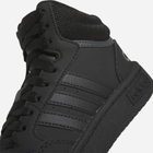 Черевики високі Adidas Hoops 3.0 Mid K HR0228 38 (5UK) Чорні (4065415596568) - зображення 17