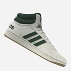 Sneakersy męskie na platformie wysokie Adidas Hoops 3.0 Mid IG5570 46 (UK 11) Białe (4066756001100) - obraz 8